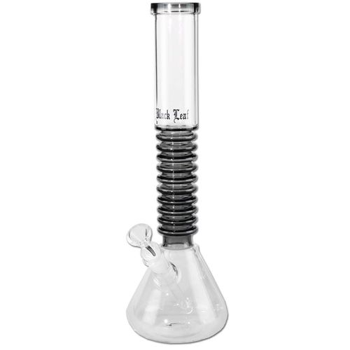 Black Leaf Flask Bong Rings Anthracite, 39cm