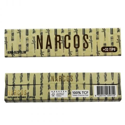 Narcos Limited Edition King Size Slim + Tips / Green