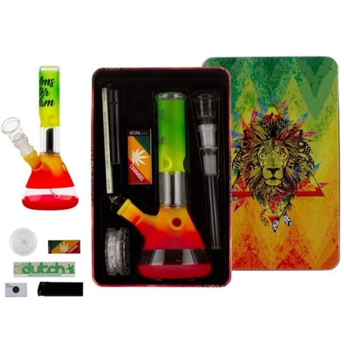 Amsterdam Rasta Bong Set