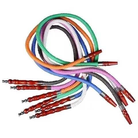 Coloured Hose with Wooden Mouthpiece