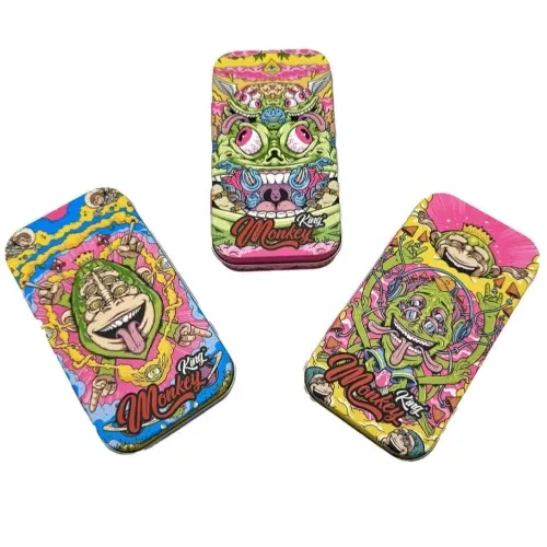 Monkey King Tin Metal Box Fluor Edition, 11.5cm X 6cm X 2cm - copy