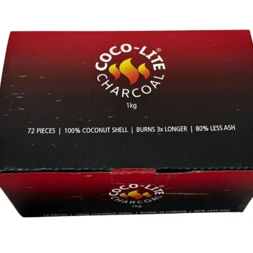 Swift Lite Charcoal 1kg, 25 x 25mm (72 pcs.)