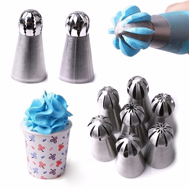 5 Piece Russian Piping Tips