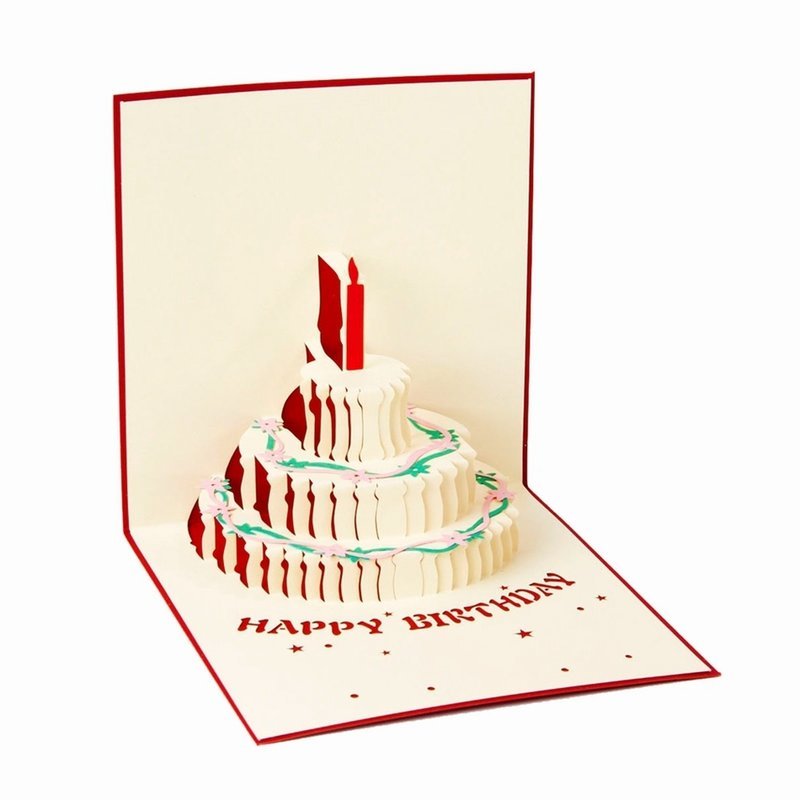 Happy Birthday Cake | 3 Tiered Cake