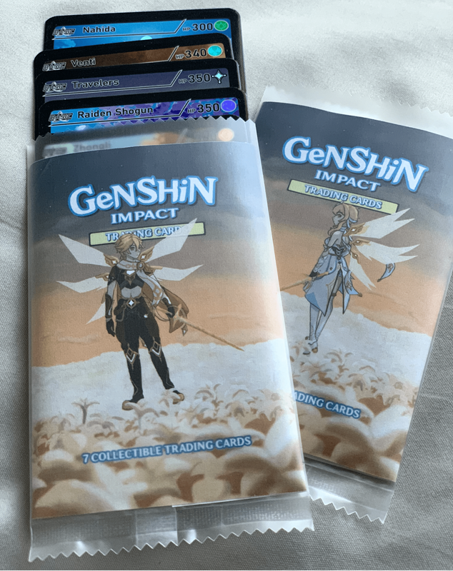 GENSHIN IMPACT Collectible Trading Cards