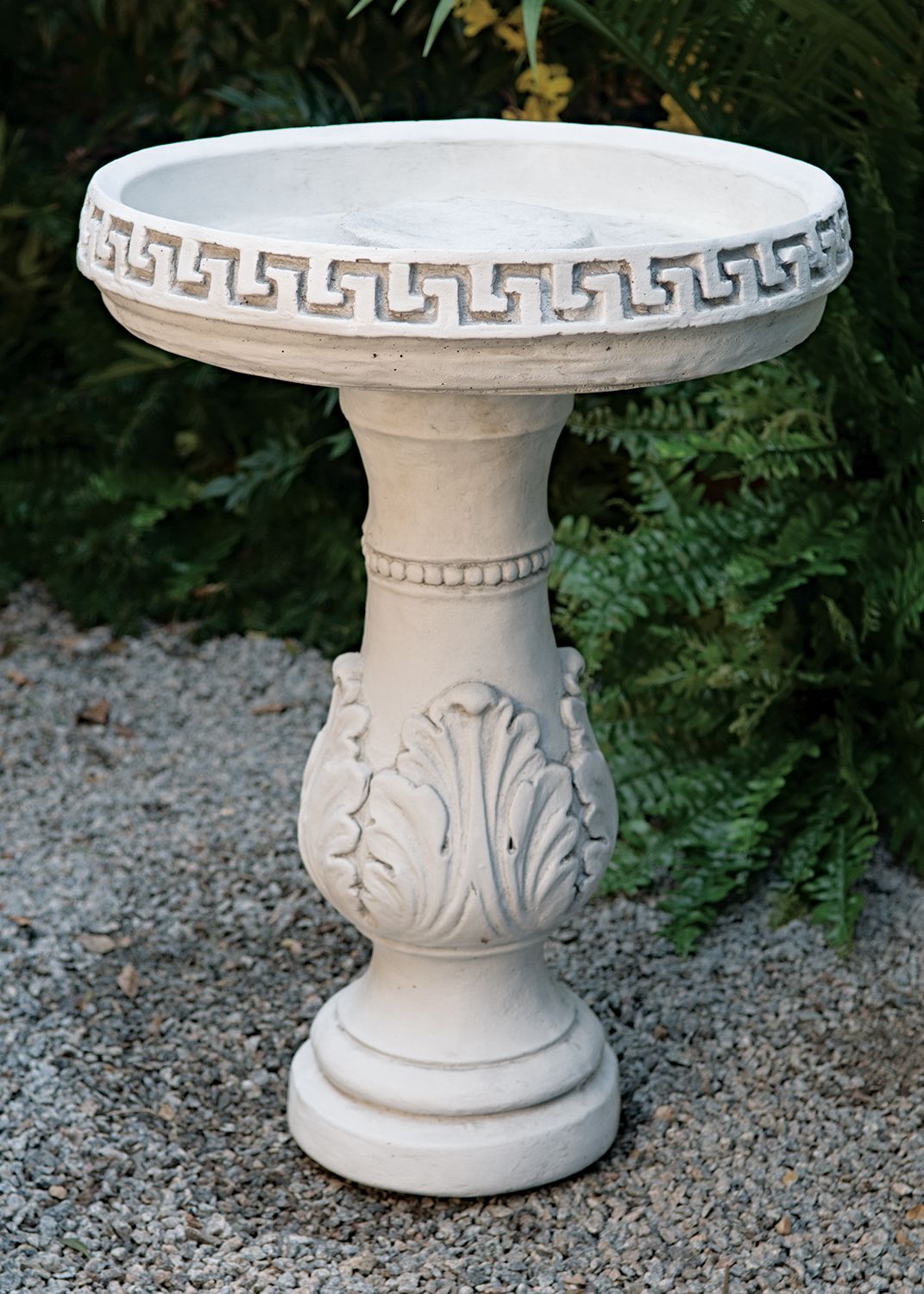 68013 Acanthus Leaf Bath / Greek Key Top