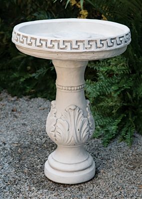 68013 Acanthus Leaf Bath / Greek Key Top