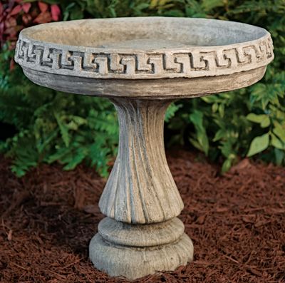 68018 Short Swirl Bath / Greek Key Top