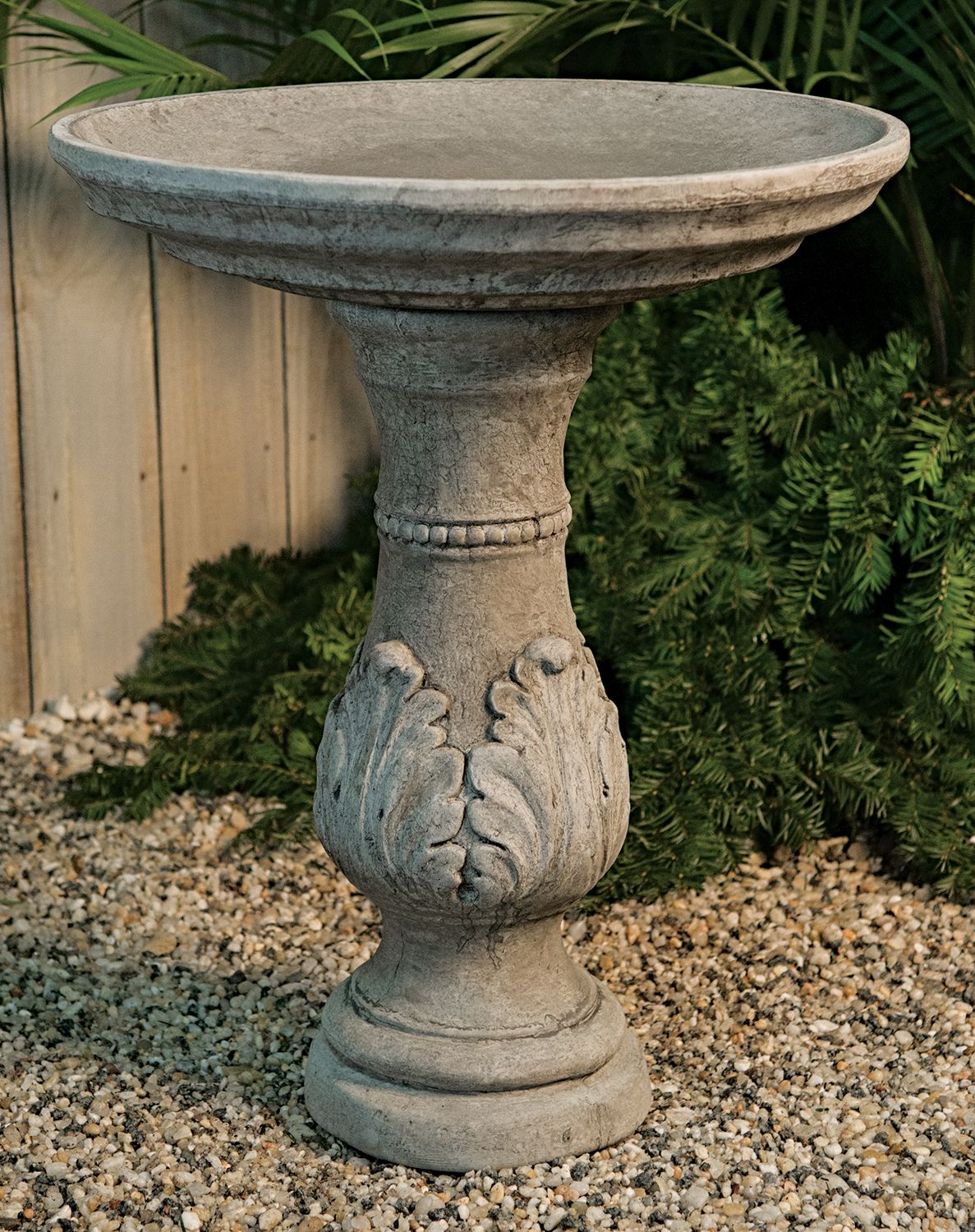 68015 Acanthus Leaf Bath / Plain Top