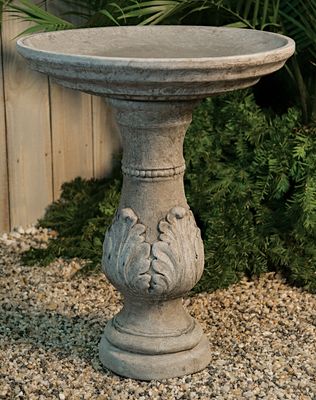 68015 Acanthus Leaf Bath / Plain Top