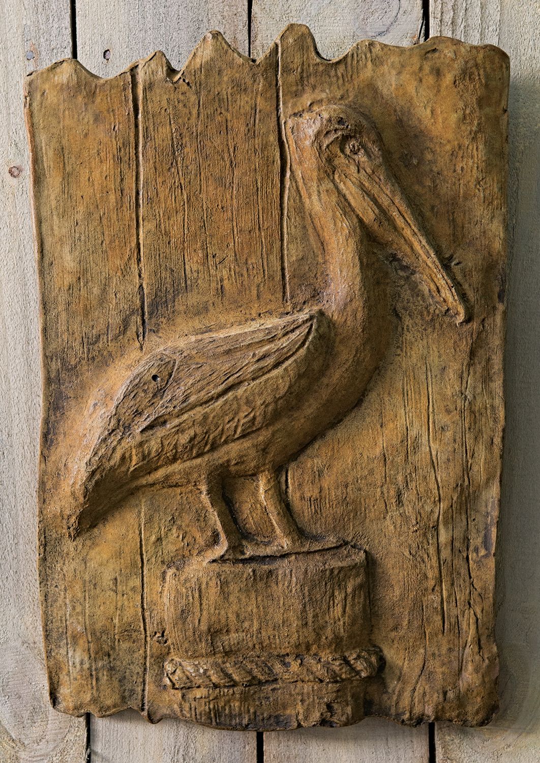 66000 Rectangular Pelican Plaque