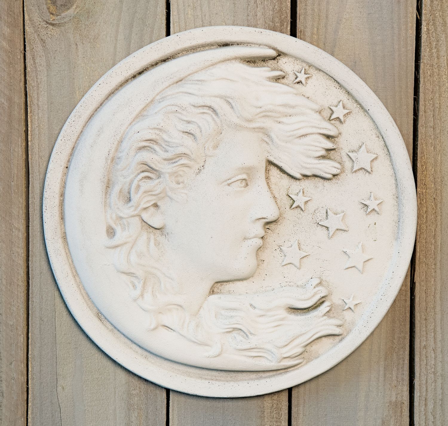 66009 Girl in the Moon Plaque