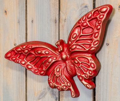 66055 Lg. Butterfly Plaque