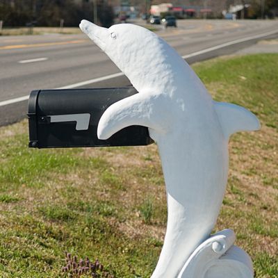 57503 Dolphin Mailbox Holder
