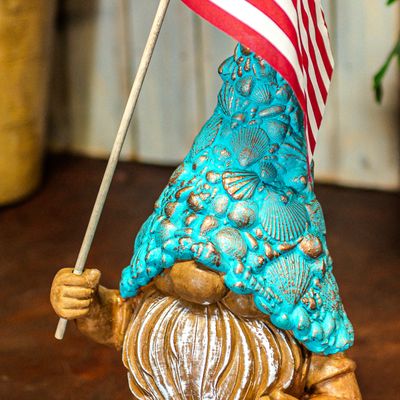 37021 Gnome Flag Holder