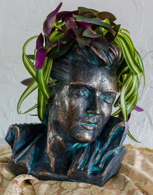 72004 Elvis Head Planter