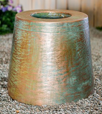 44503 Smooth Round Tapered Base