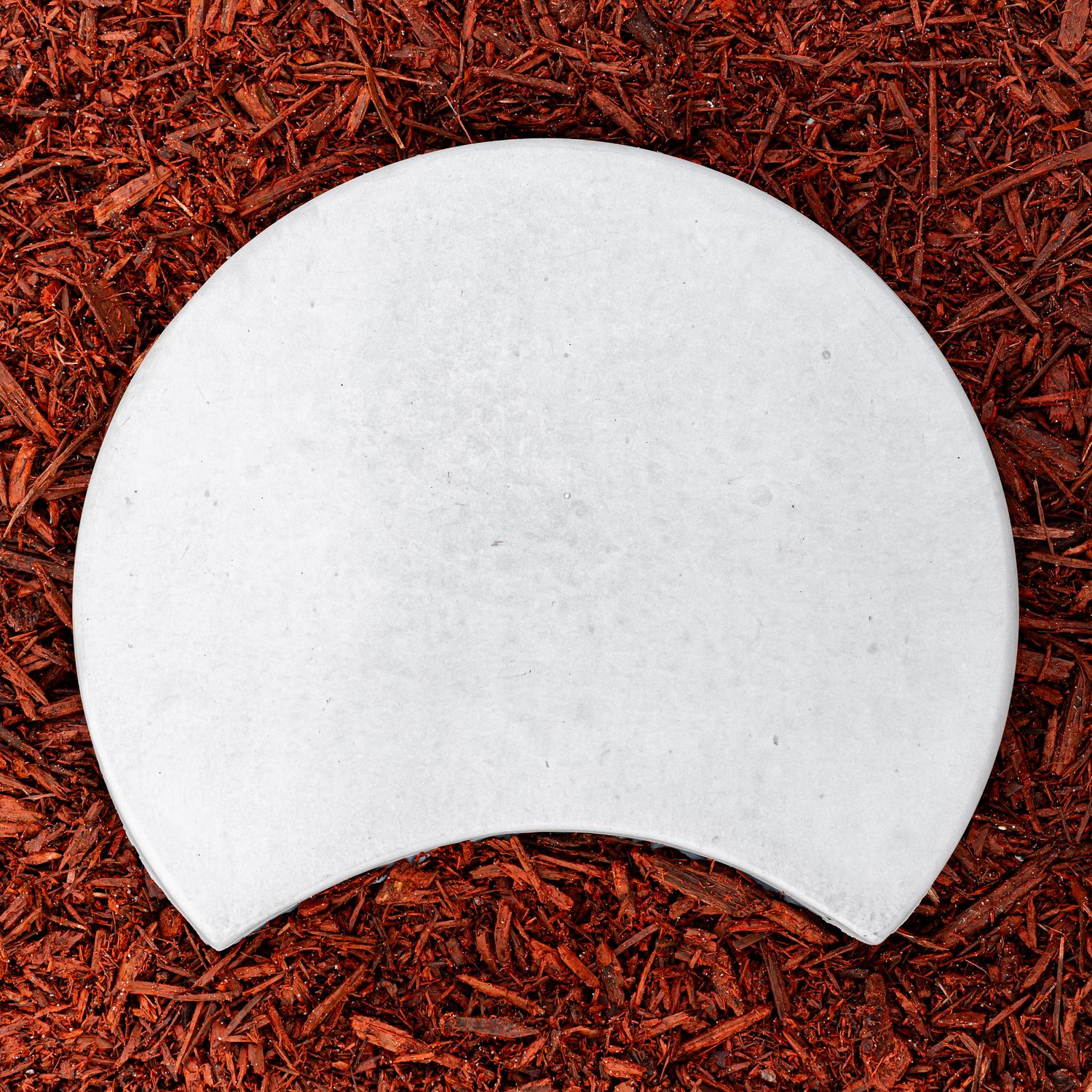 75036 Smooth Round w/ Missing Piece Stepping Stone