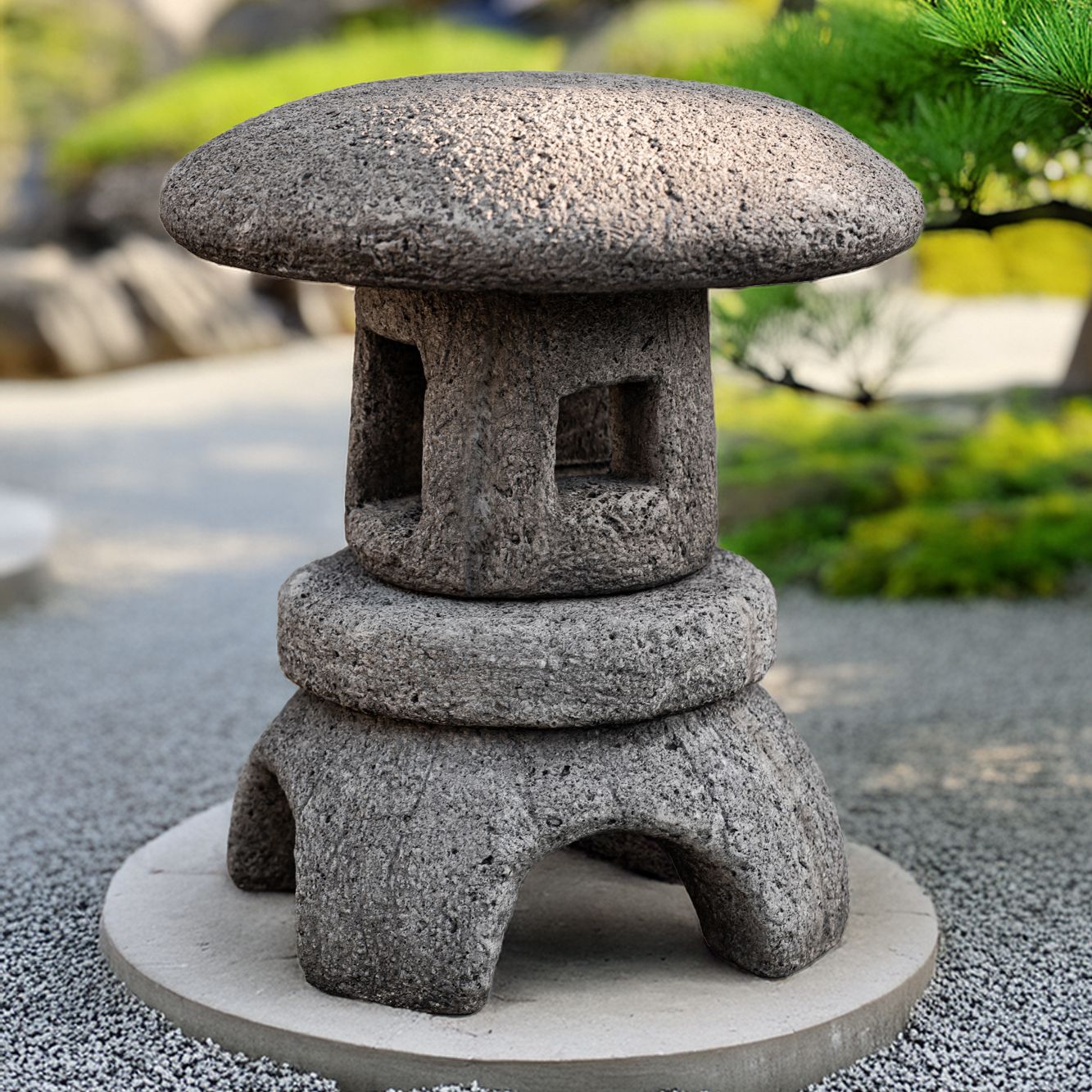 39013 Round Stone Pagoda