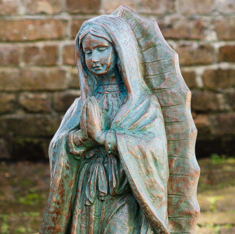 35033 Lg. Guadalupe w/ Roses