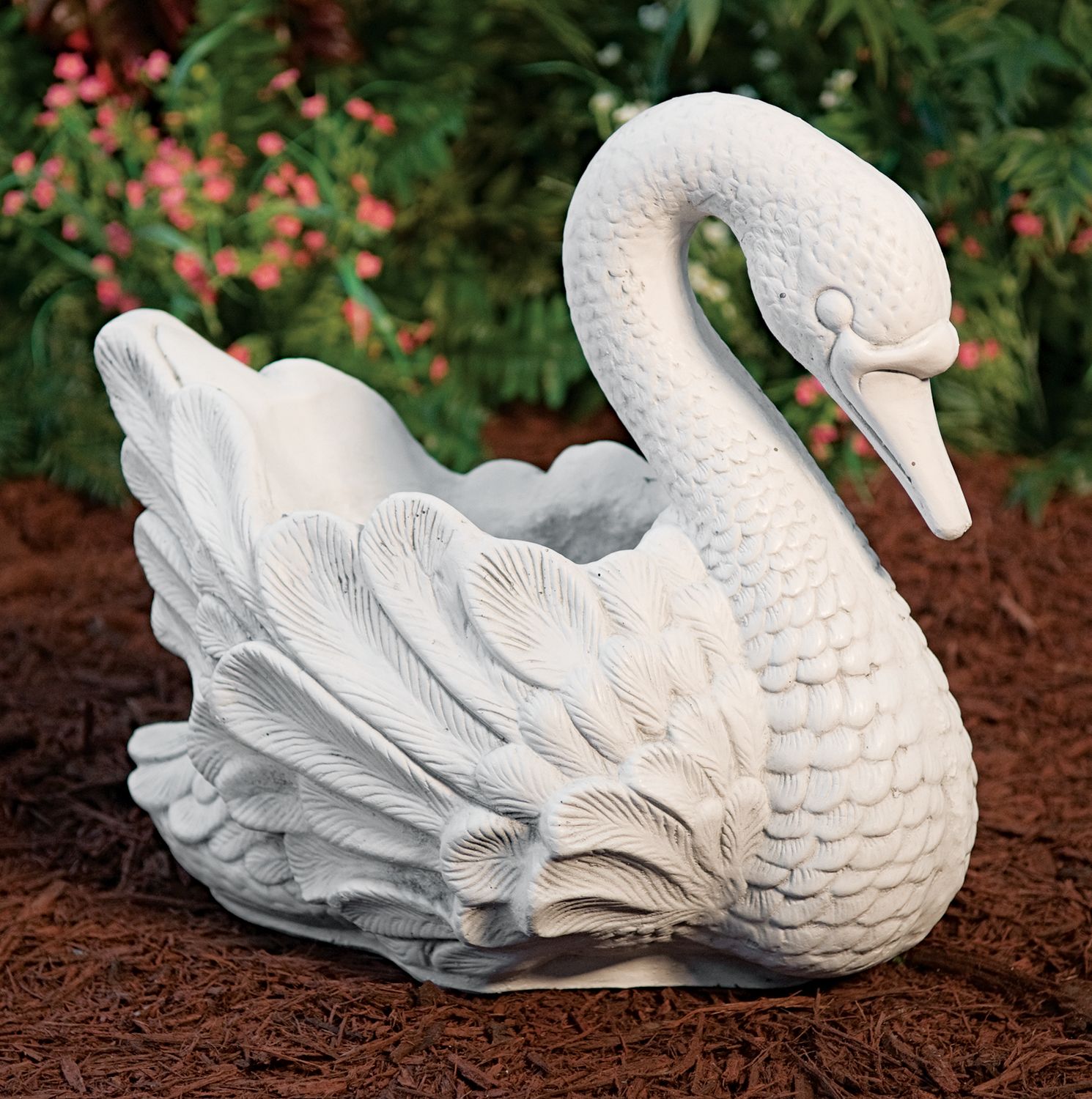 71005 Tundra Swan Planter