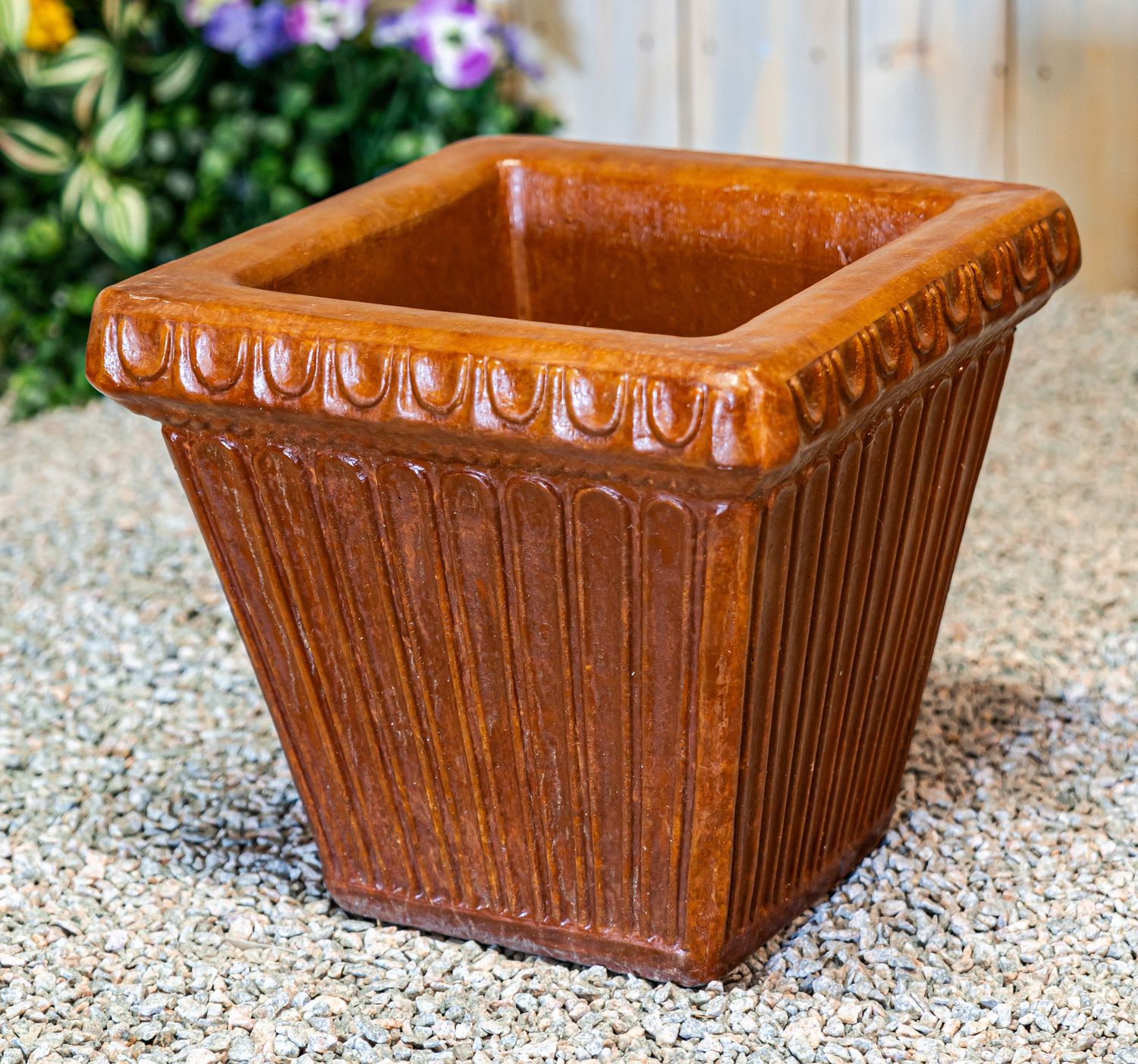 71070 Square Fluted Planter