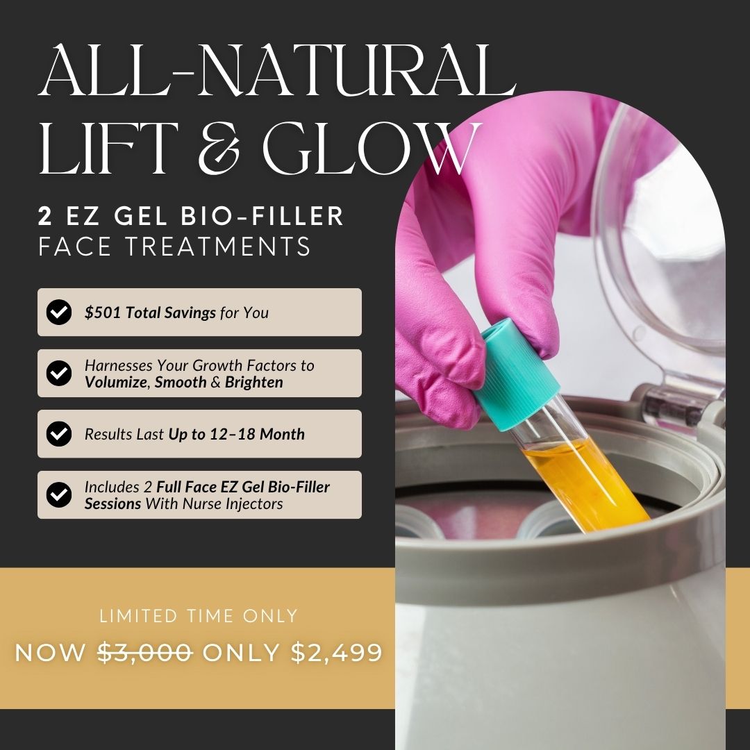 EZ Gel Bio-Filler | 2 Full Face Treatments