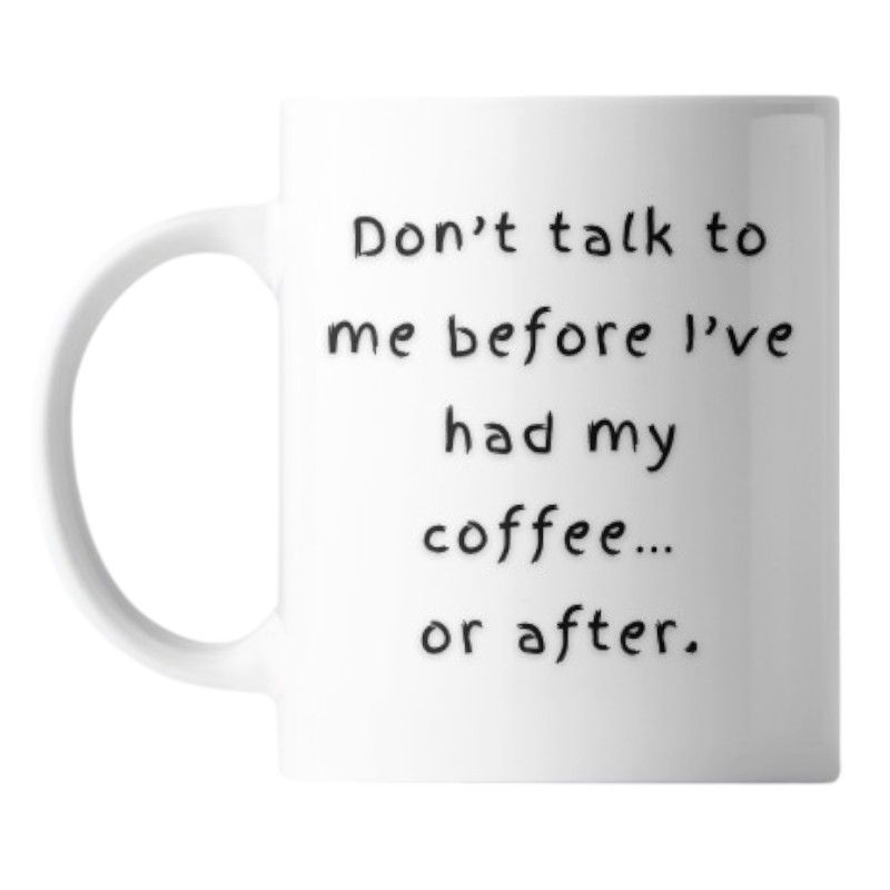 Cup - Don&#39;t talk to me