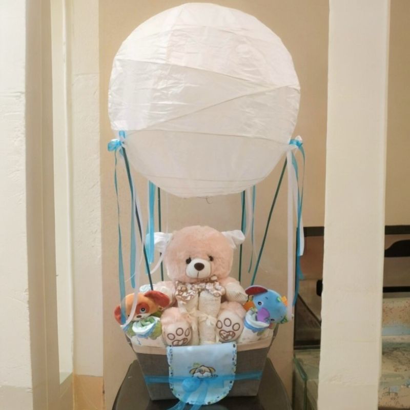 Bon Voyage Diaper Cake