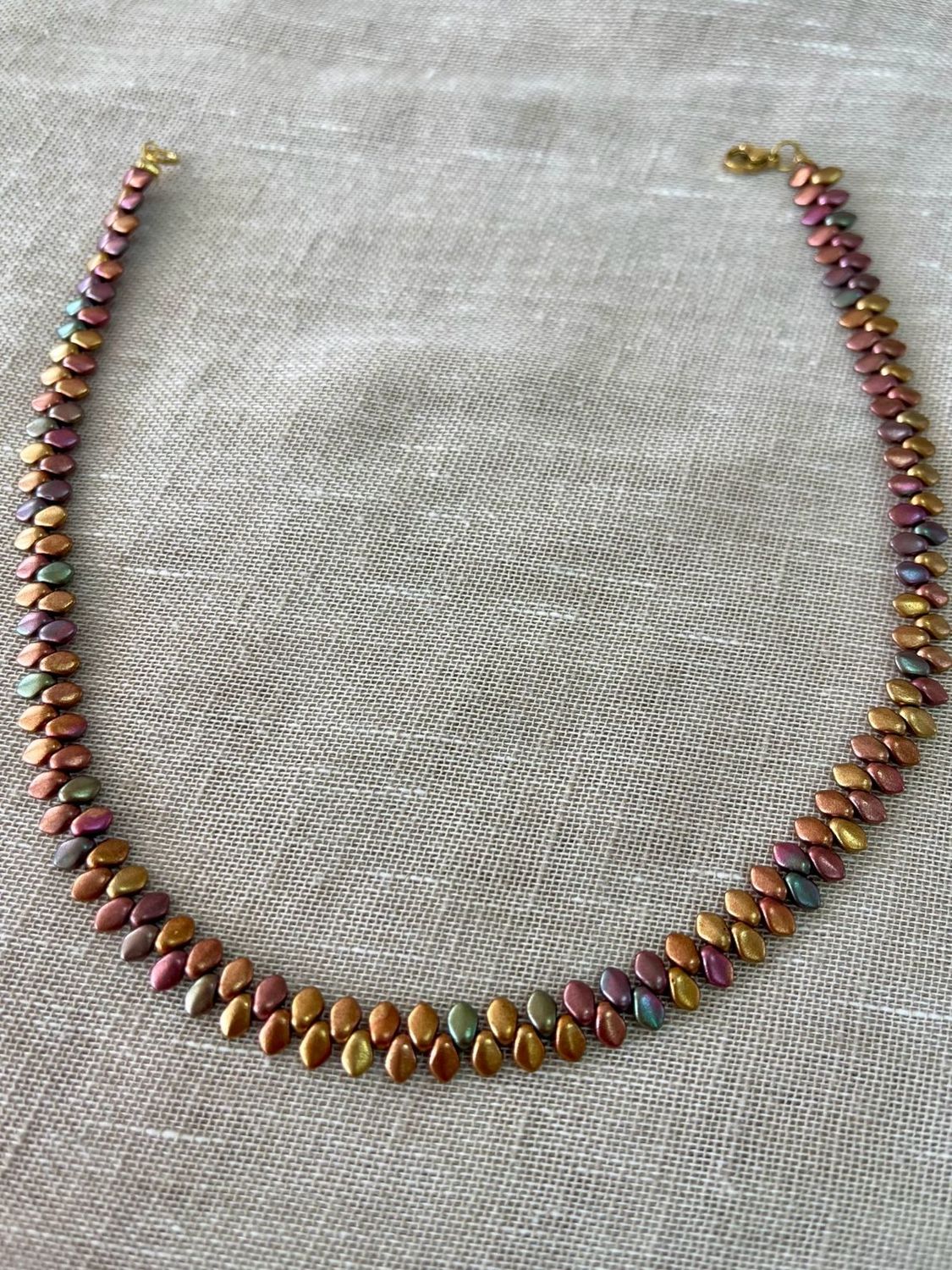 Royal Iridescent Collar