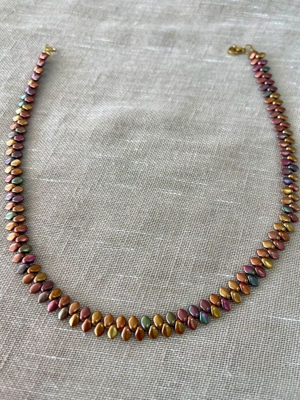 Royal Iridescent Collar