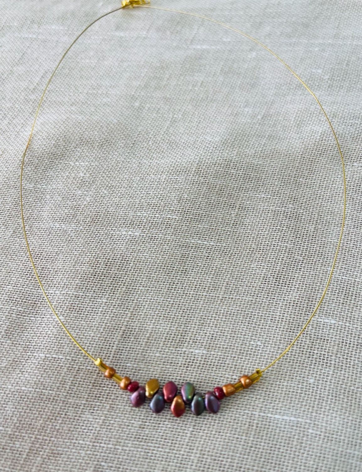 Iridescent Teardrop