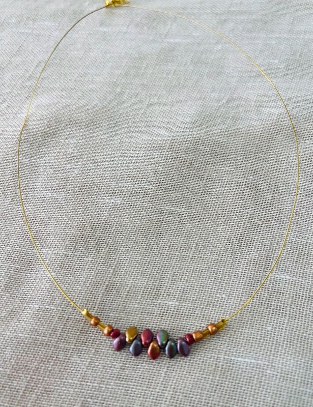 Iridescent Teardrop