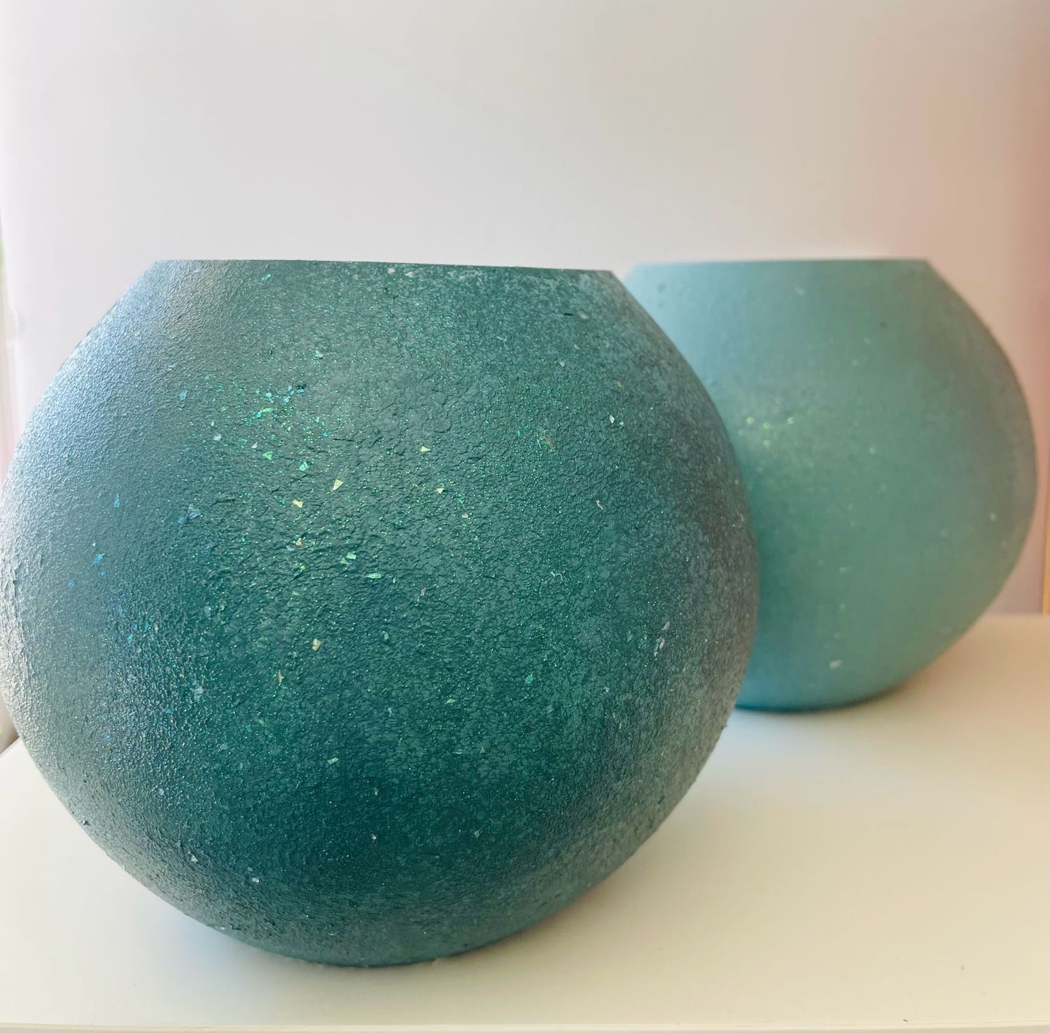 Iridescent Bubble Pair