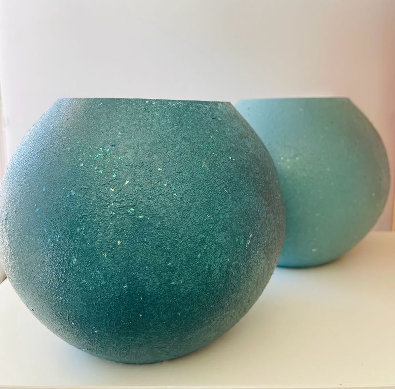 Iridescent Bubble Pair