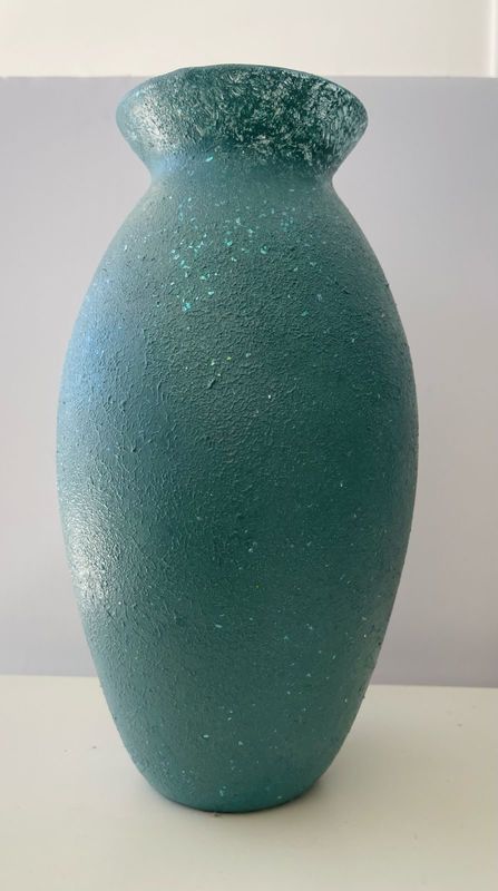 Iridescent Ocean Tall Vase