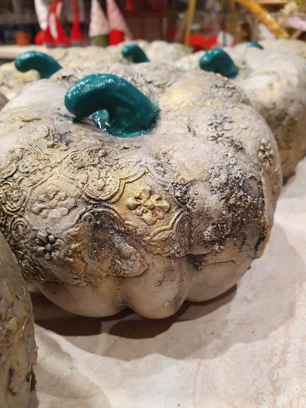 Floral pumpkin