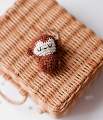 Keychain with toy