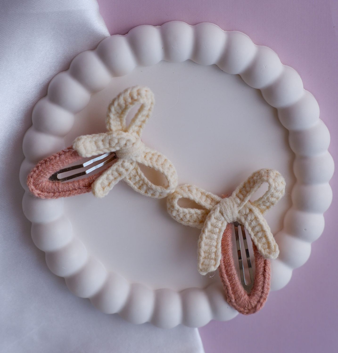 Agrafe Fundita Ivory