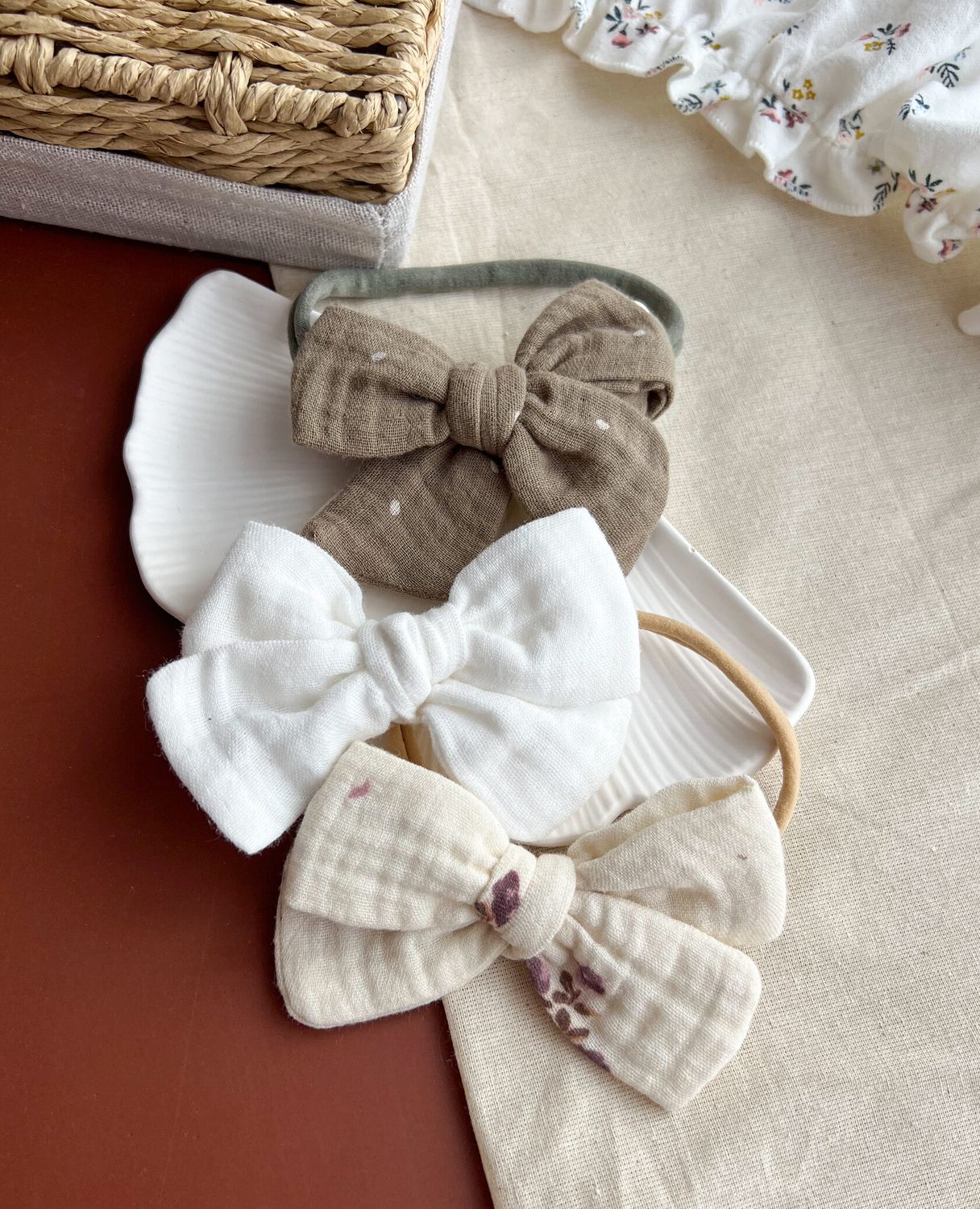 Bentita pe elastic vintage style