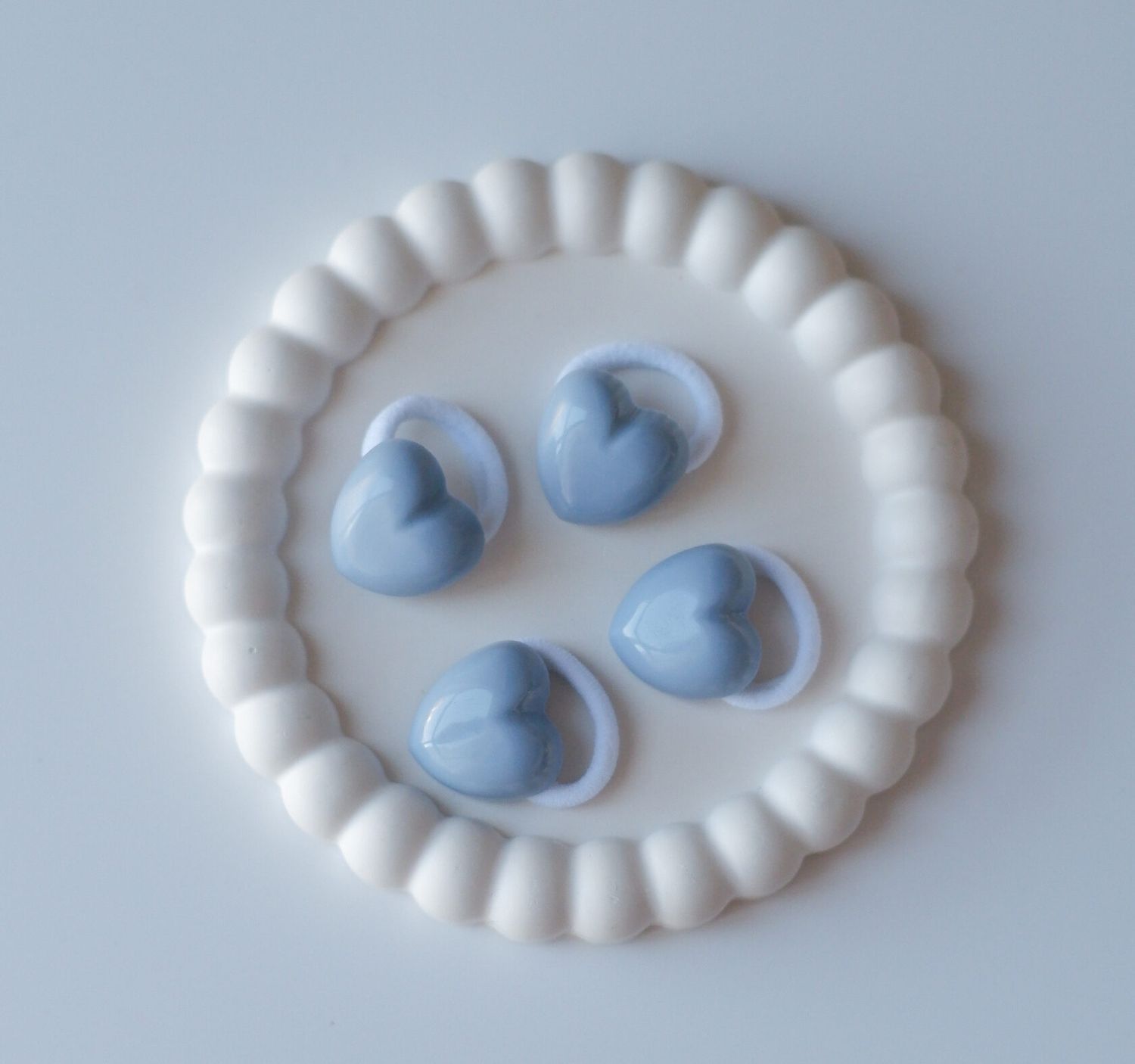 Elastice Heart blue