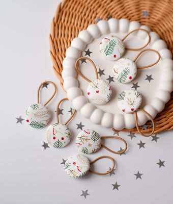 Elastice nasture Holiday Sparkle