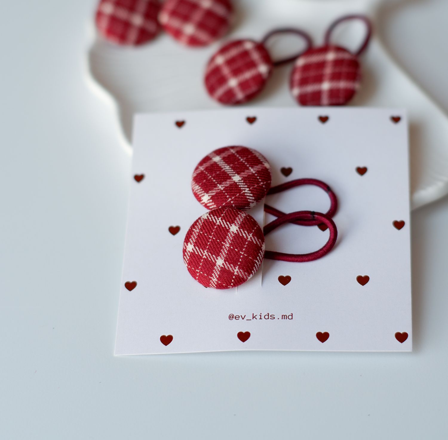 Elastice Plaid Charm
