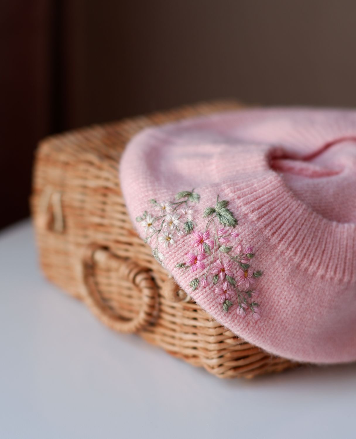 Blush Meadow Beret 1-3 ani