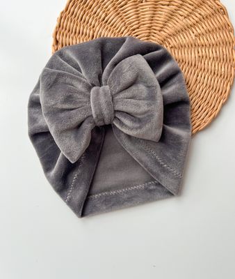 Turban „Velvet Gri Perlat” 6-12 luni