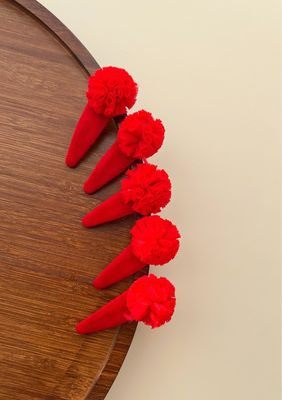 ​Clame „Velvet Bloom – Red”