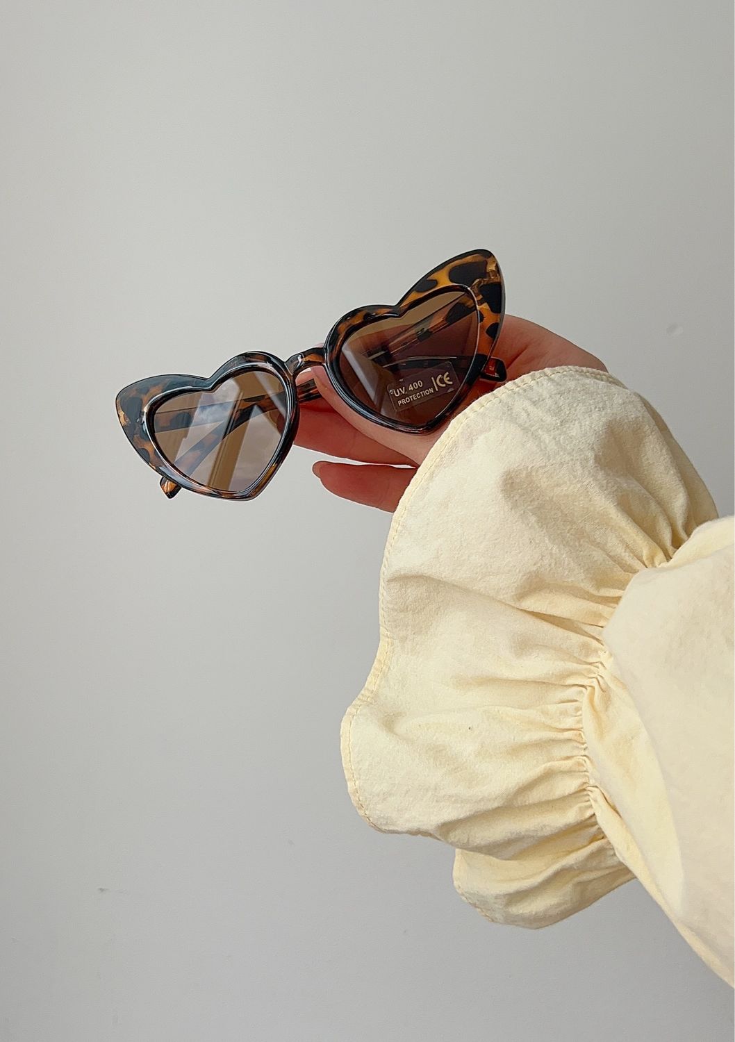 Ochelari hearts - leopard