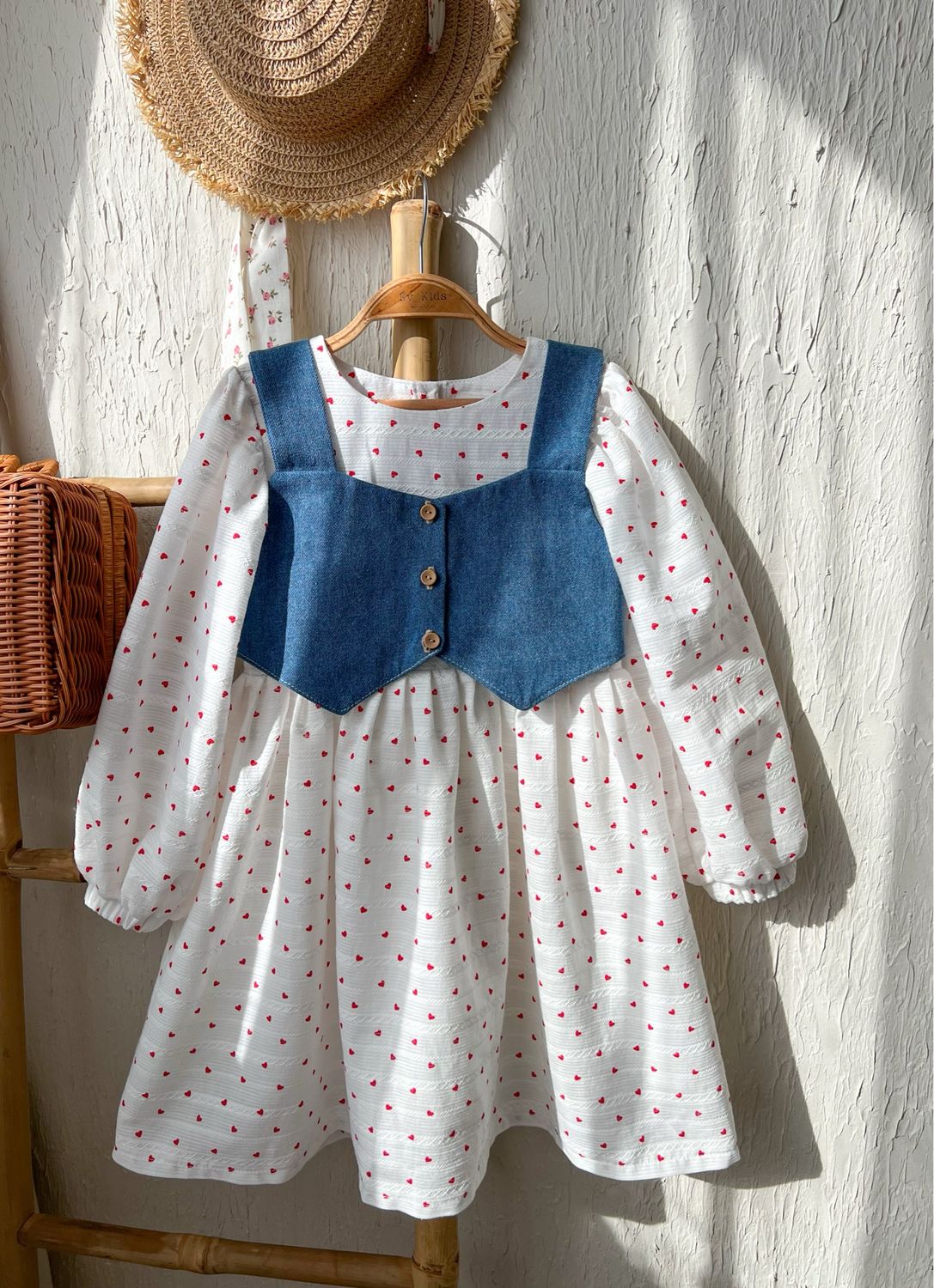​Rochiță – Denim Hearts