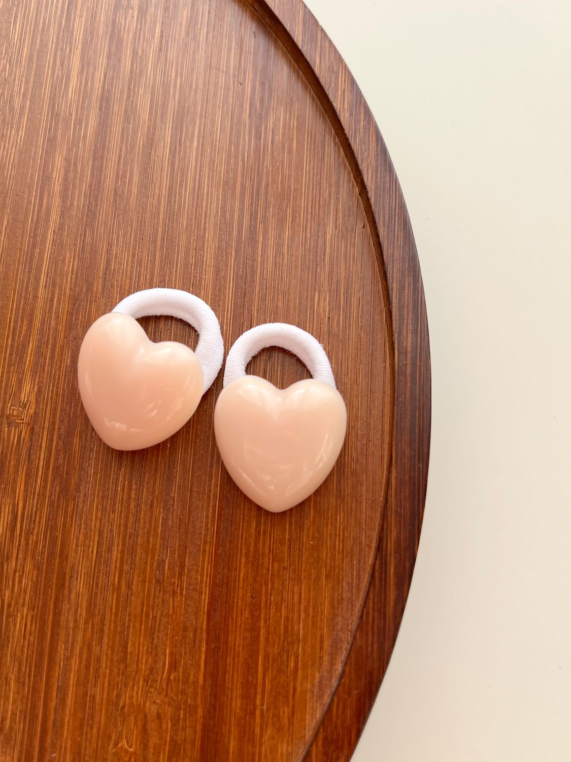 Elastice – Beige Gloss Heart