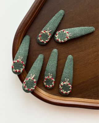 Agrafe „Evergreen Wreath”